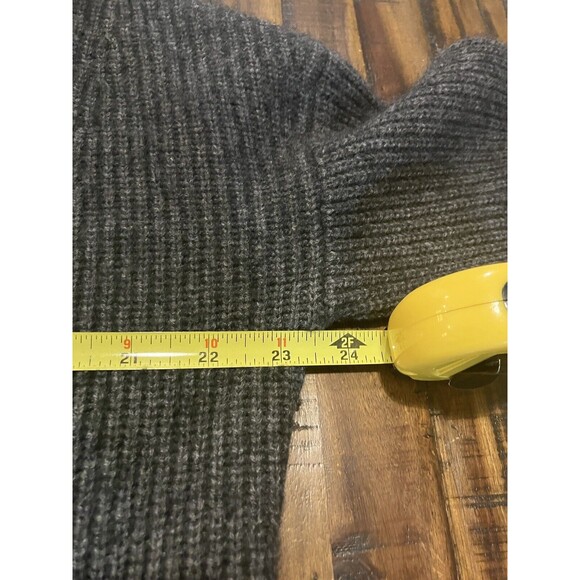 Athleta Cardigan Women’s Size XS Wool Cashmere Blend Open Front Black - Picture 7 of 8